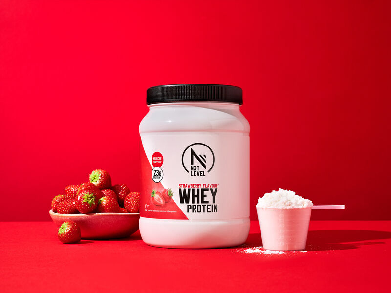 Whey Protein Fraise - 500g image number 1